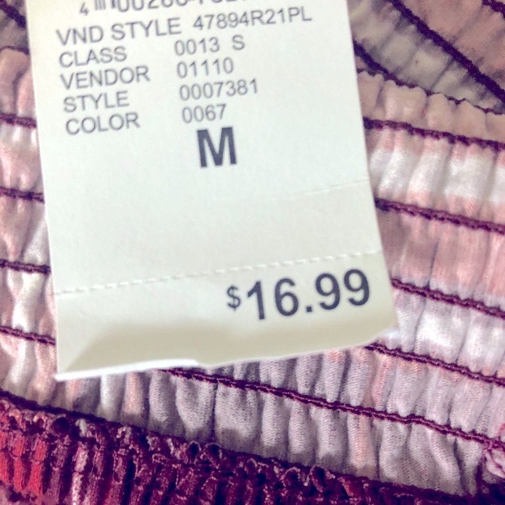 RUE21 MULTICOLOR TOP SIZE M - Picture 4 of 4